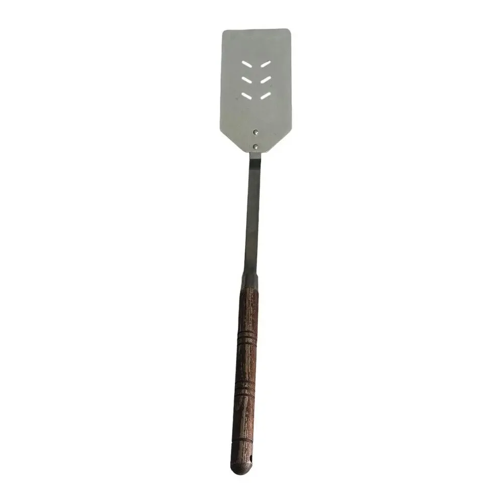 Mae-Mar USA Slotted Stainless Steel Long Spatula Flipper Turn Over VTG Grilling